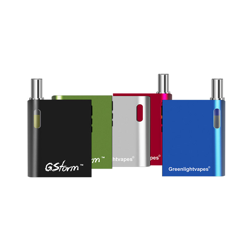 Новый продукт 2020 G9 Greenlightvapes Gstorm Cbd Магнитный регулятор температуры деревянная коробка 510 резьба Vape аккумулятор