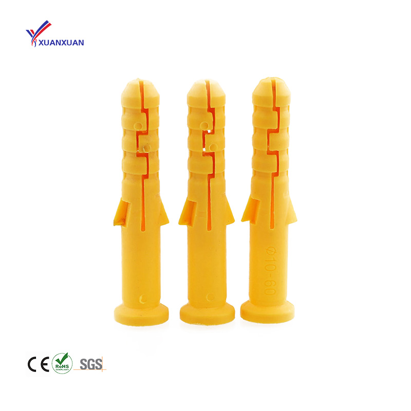 Attractive Price 6mm Pvc Wall Expansion Bolt Plastic Screw Plugs