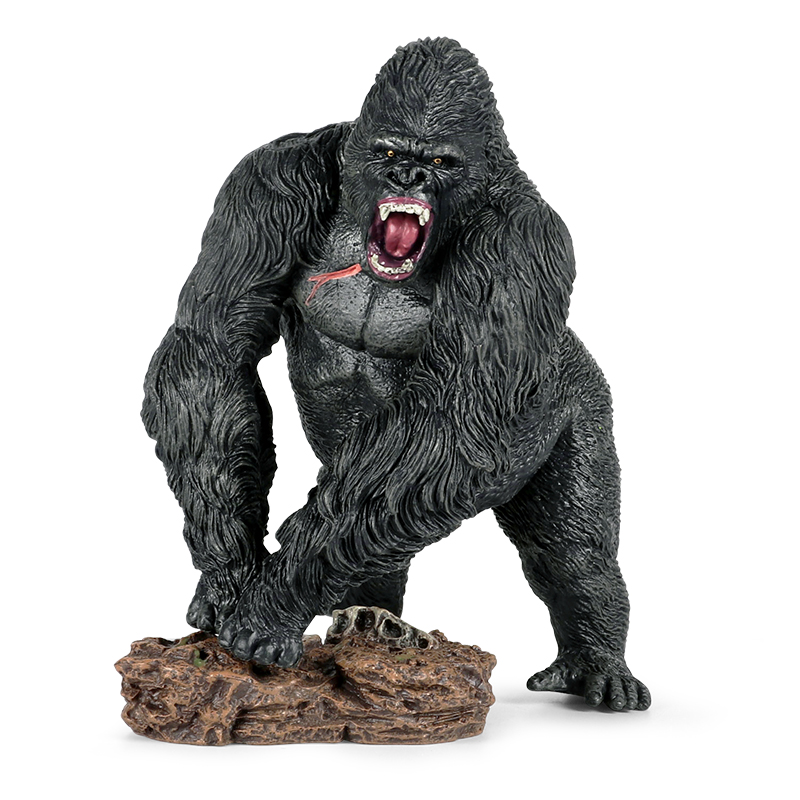 Oenux Оптовая Продажа игрушечных диких животных Soild PVC chimpanzee Gorilla T-Rex фигурки модели Детские коллекционные игрушки