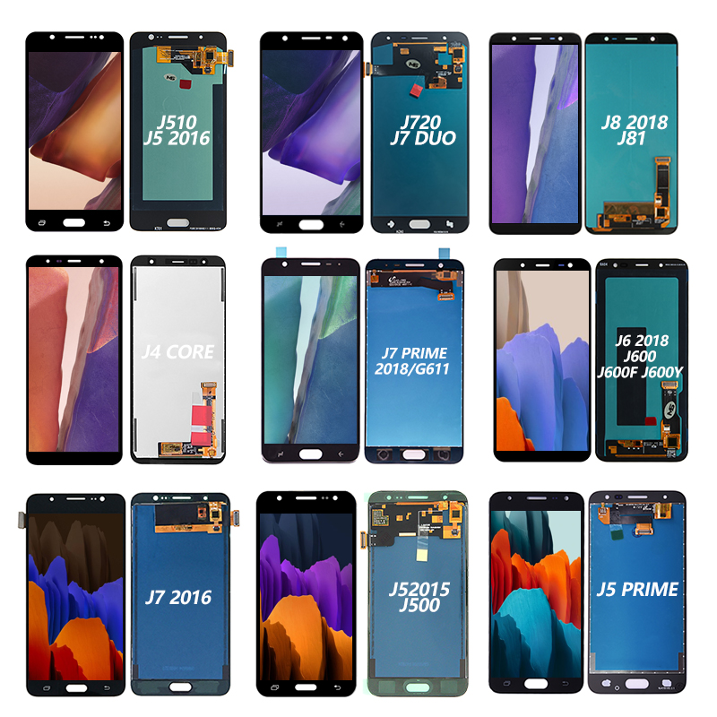 Оригинальные ЖК-дисплеи для мобильных телефонов Samsung J2, J3, J4, J5, J6, J7, J8, ЖК-дисплей для Samsung J510, J720, J727, J500, экран