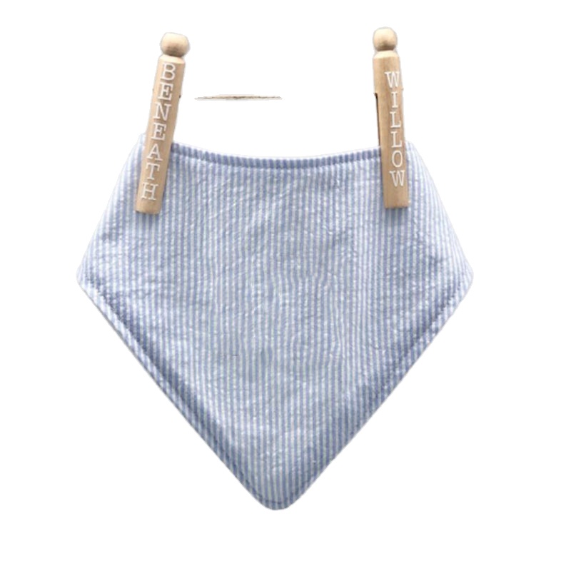 Симпатичные детские нагрудники оптом, детские нагрудники Monogrammed Seersucker