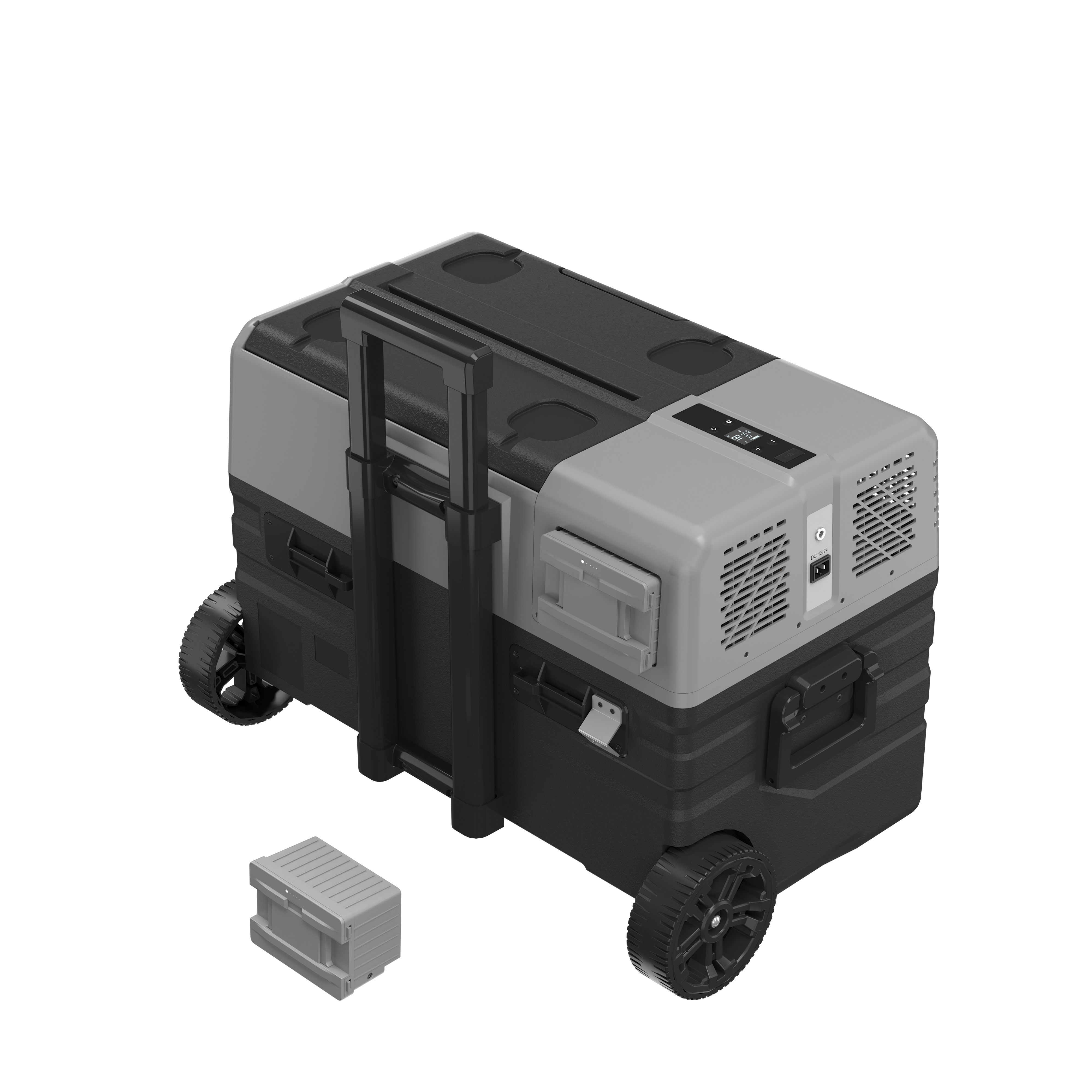 Alpicool ENX52 52L dc 12v 24v портативный холодильник, автофургон, кемпинг, автомобиль, морозильная камера, холодильник