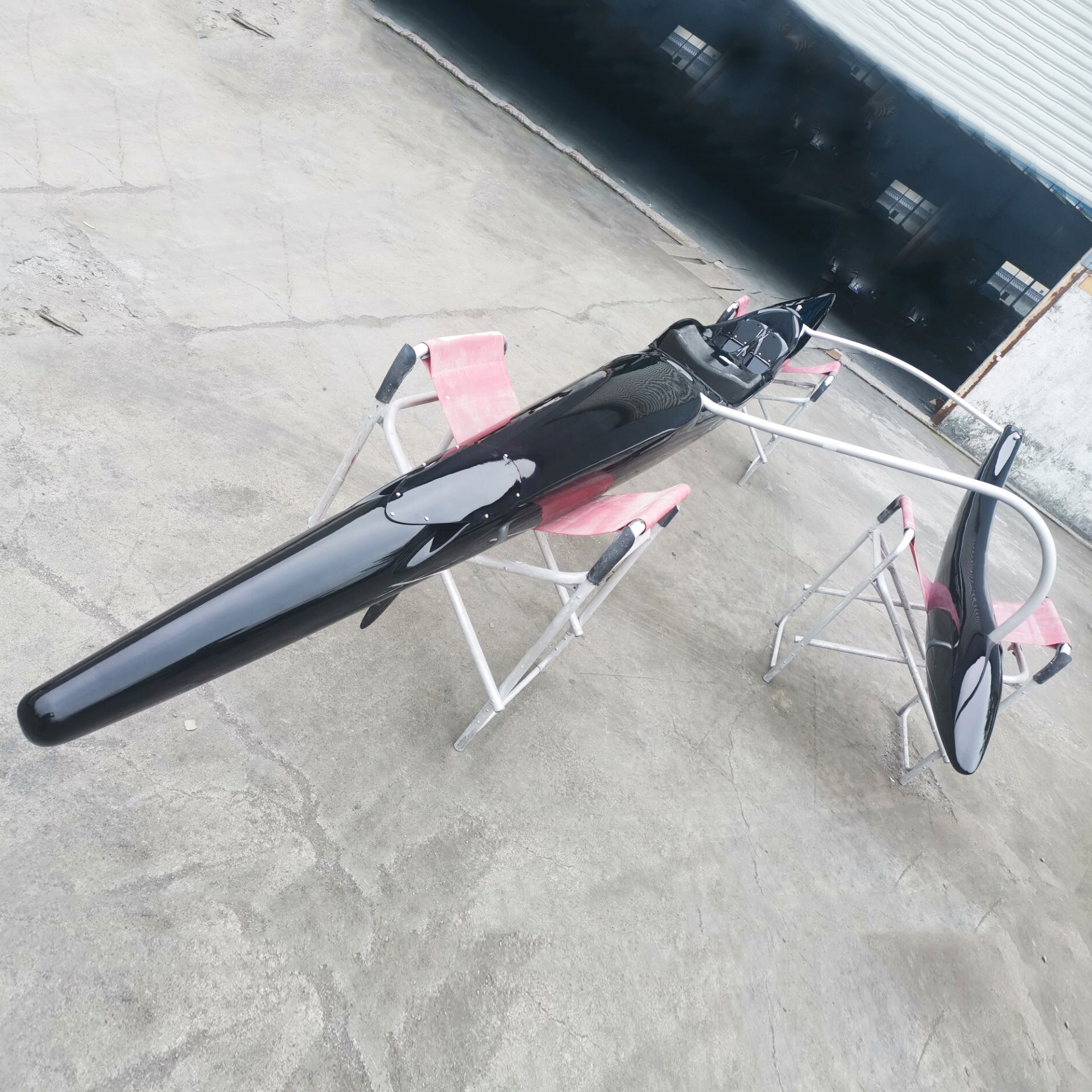Synsun Спорт углеродное волокно outrigger каноэ oc1