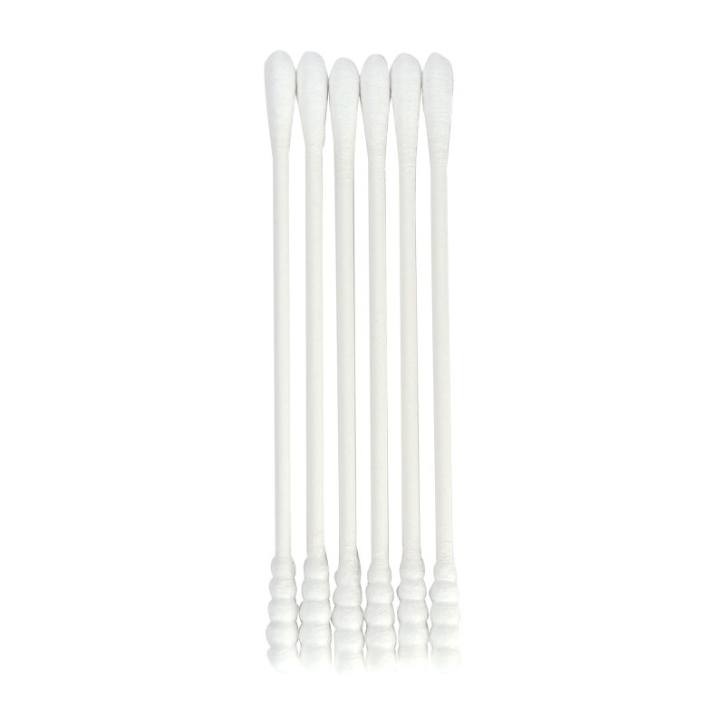 Wholesale price disposable double-ended cotton swabs for baby's belly button cleaning