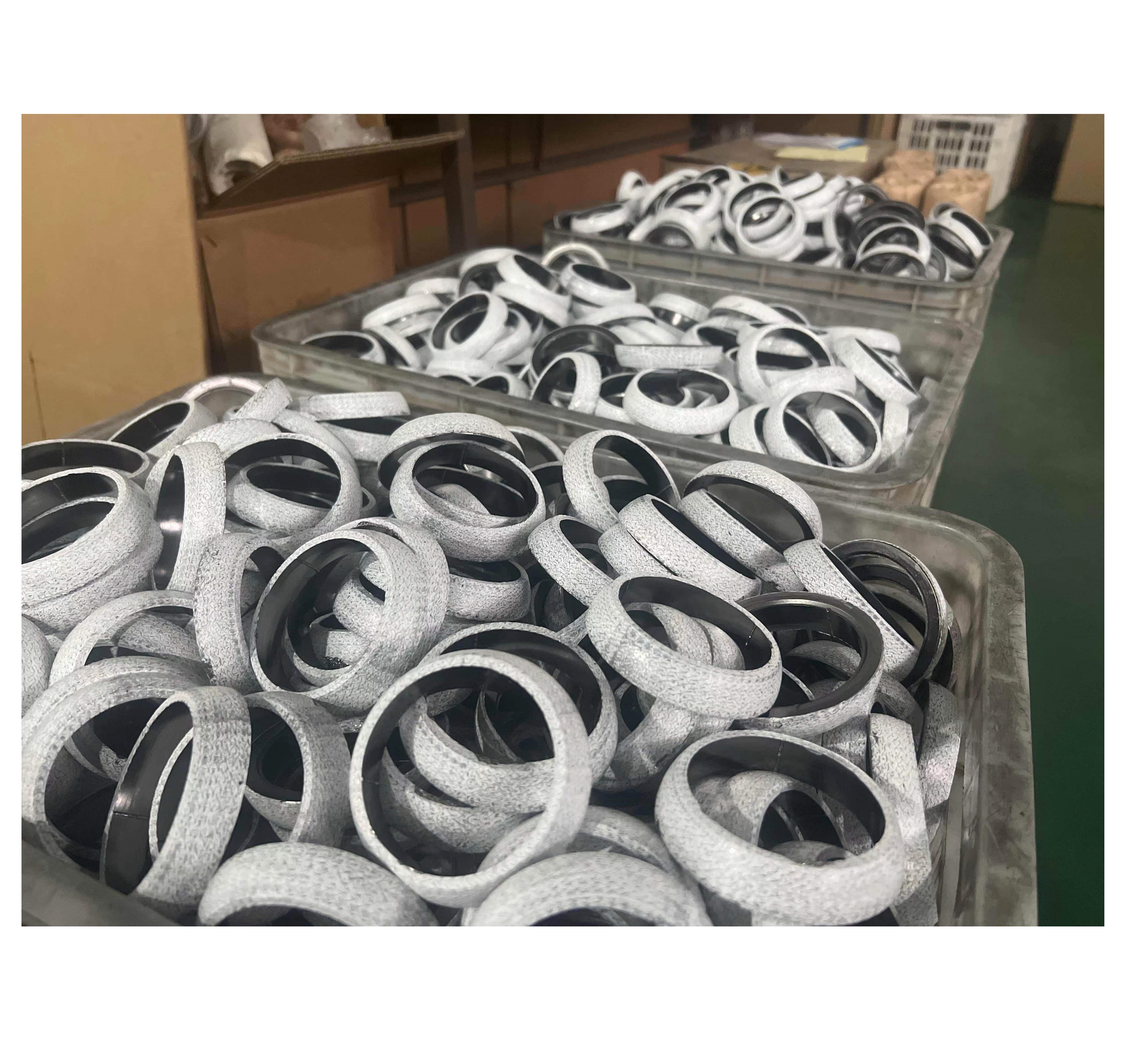 Flange Gasket Material Wire mesh, Inside diameter 64mm, Outside diameter 86mm