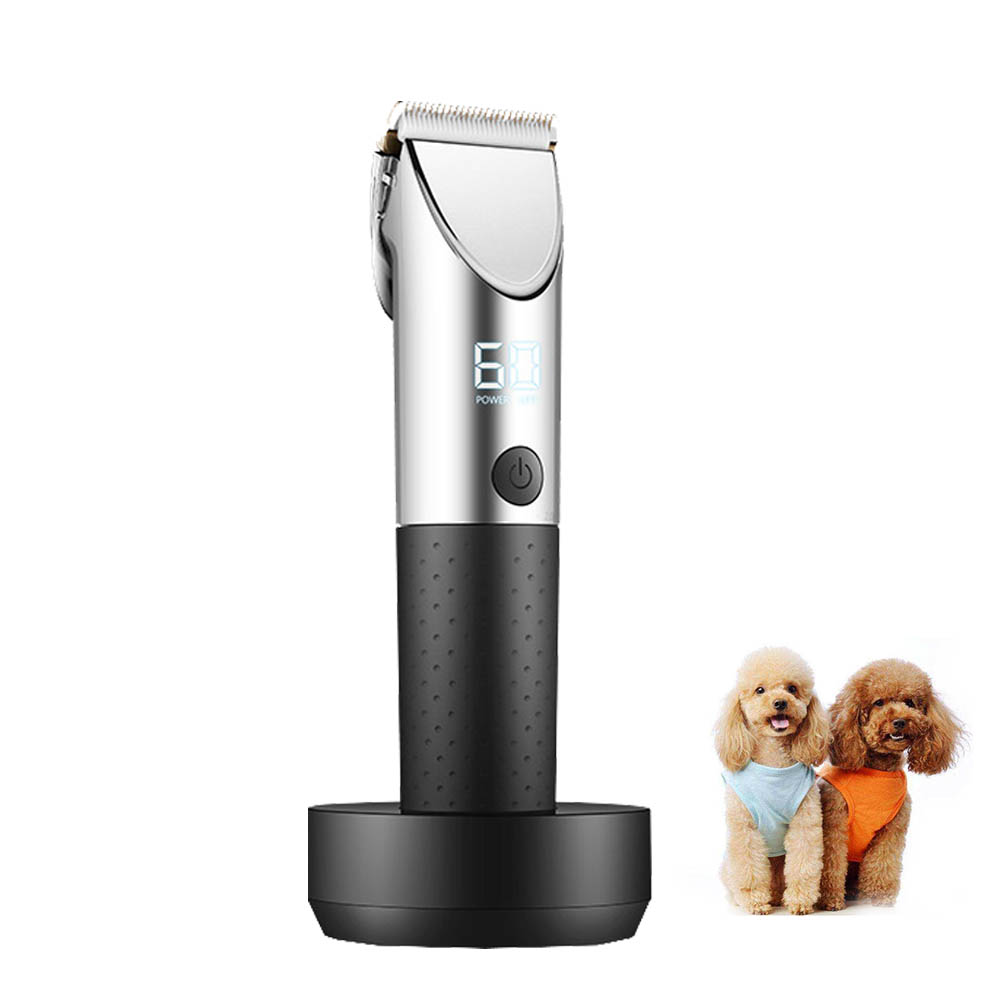 Professional engraving 0mm baldheaded hair cutting machine portable hair trimmer set cordless electric hair clippers for pets