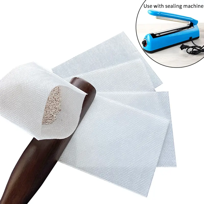Heat sealing EP Non-woven tea powder filter bags packing empty coffee power filter bags