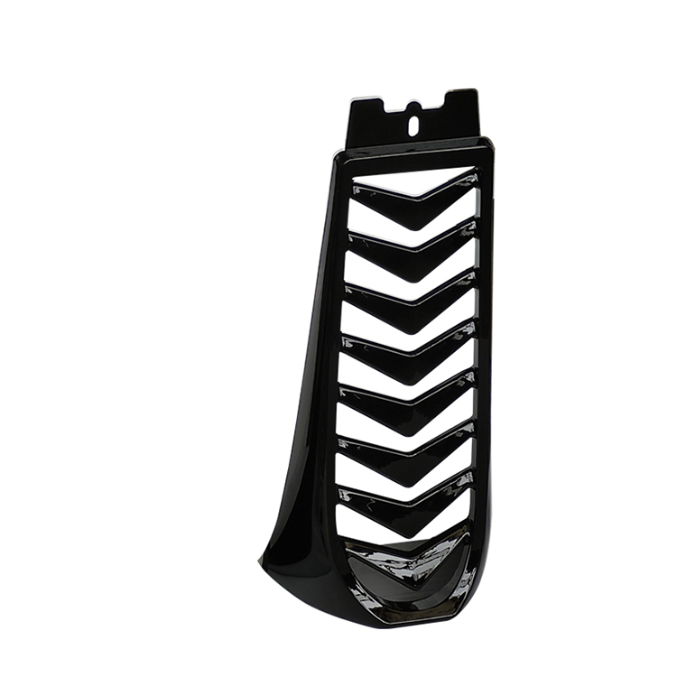 Motorcycle Gloss Black Front Precision Chin Fairing Spoiler Frame Cover Kit For Harley Softail Models