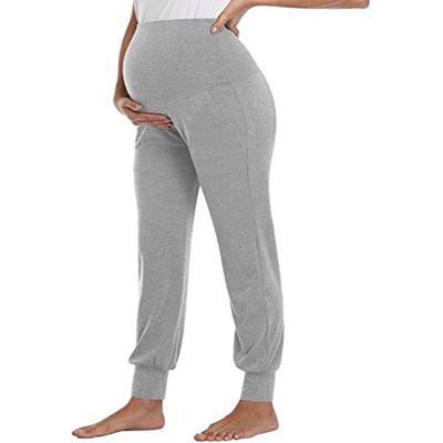 F11418A Wholesale Maternity Fashion Women Loose Comfortable Pregnancy Panties Trousers Maternity Wear Pants