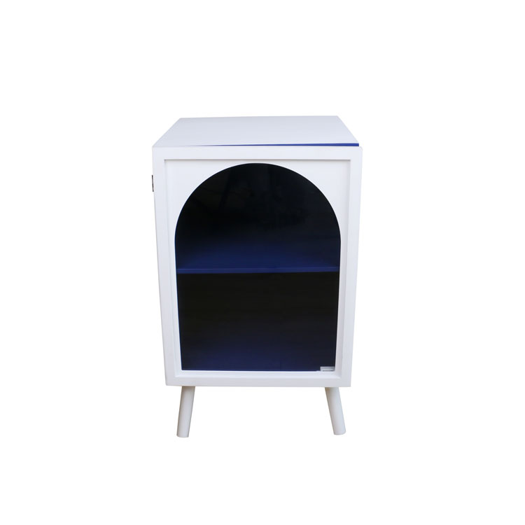 K & B Home новый дизайн мебель для спальни белый деревянный прикроватный столик для продажи