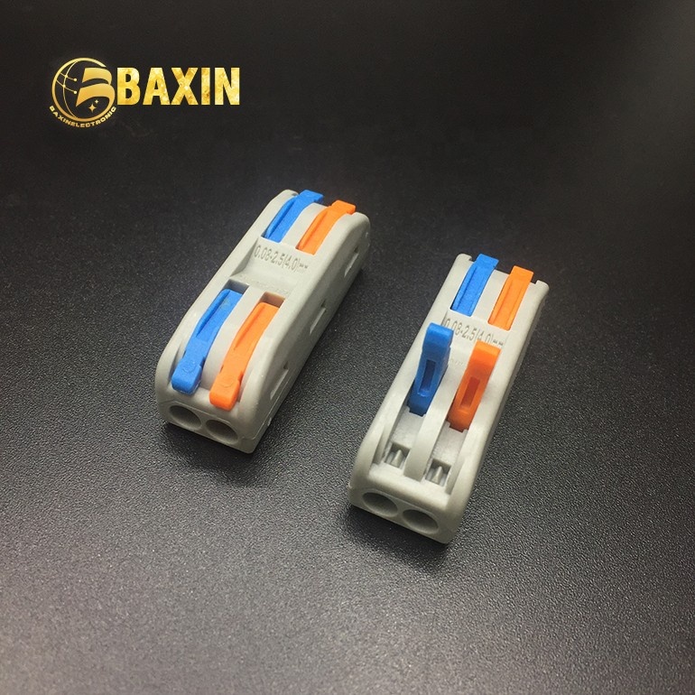 BAXIN 222-2-2 2-2-контактный проводной разъем для быстрого подключения