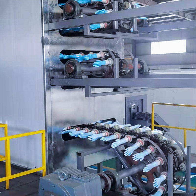 manufacturing latex gloves production line