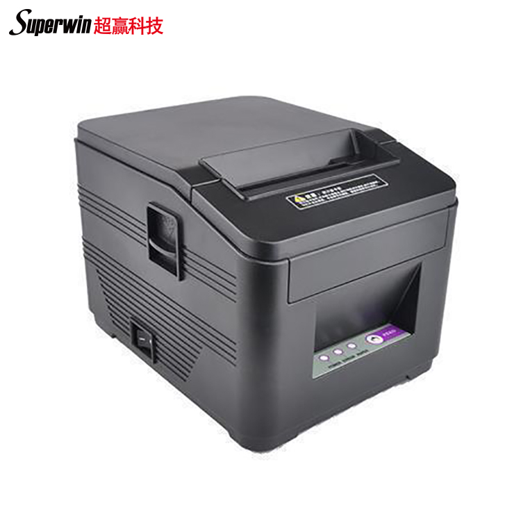 Принтер для термальных чеков 80 мм, последовательный Pos-принтер с USB портом Ethernet/LAN, с автоматической резкой, поддержка наличных ящиков, настенный