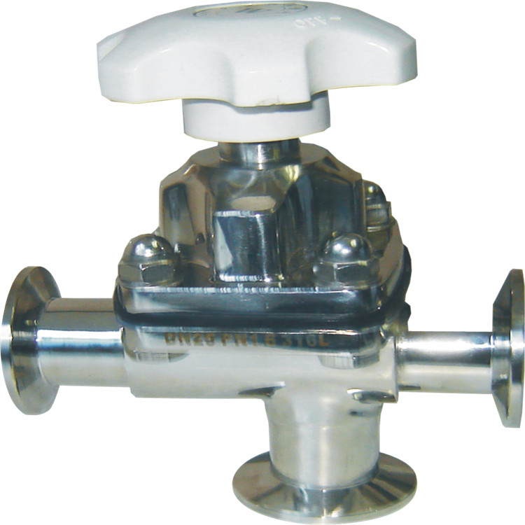 Factory wholesale stainless steel 2021 new sanitary tank bottom diaphragm pump valve