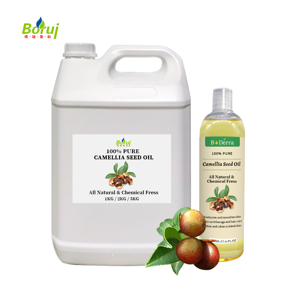 Manufacturer wholesale organic 100% pure natural tea seed camellia seed oil in bulk
