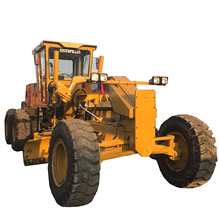 Оригинальный б/у автогрейдер Caterpillar CAT 140H 140G 104K по конкурентоспособной цене