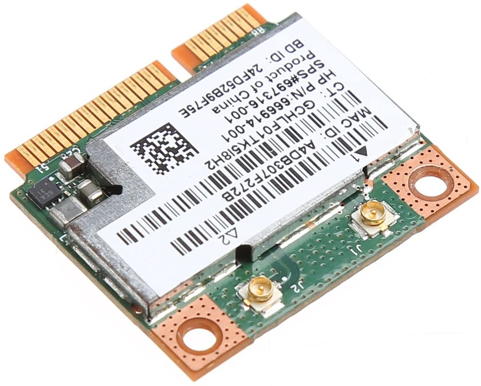 Двухдиапазонный BCM943228HMB BCM943228 802.11a/b/g/n Мини pci-e Wi-Fi карта 300 Мбит/с 2,4 ГГц 5 ГГц беспроводной BT 4,0 адаптер