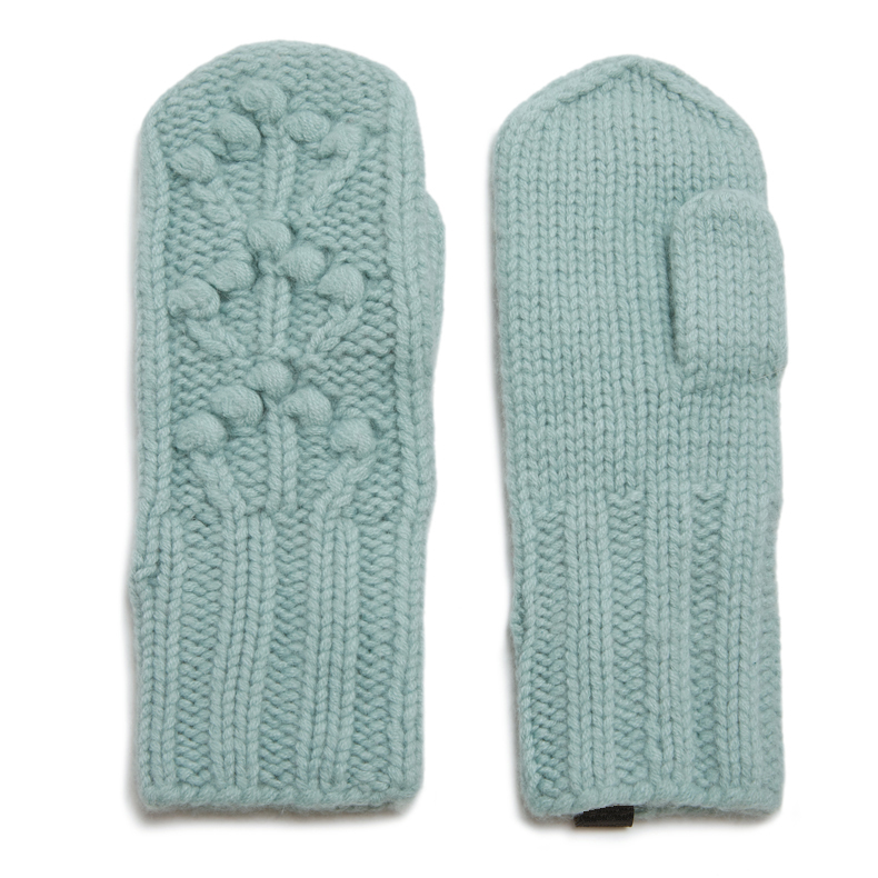 Square Fonda Cashmere knitting Warm Chunky Soft Cashmere Gloves Mittens Hand Gloves For Winter.