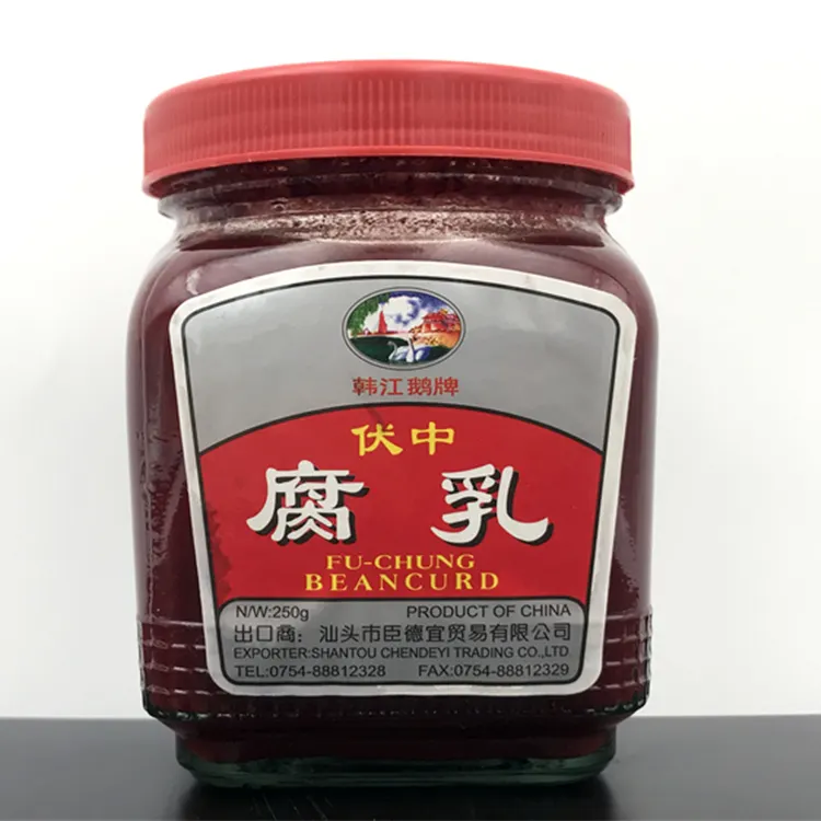 Factory Price Sale Chinese Specialties Seasonings Fermented Bean Curd