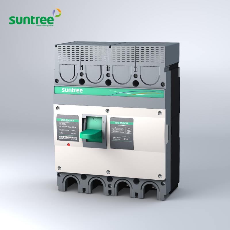 Suntree motorized mccb 630 amp 1500V DC Circuit breaker