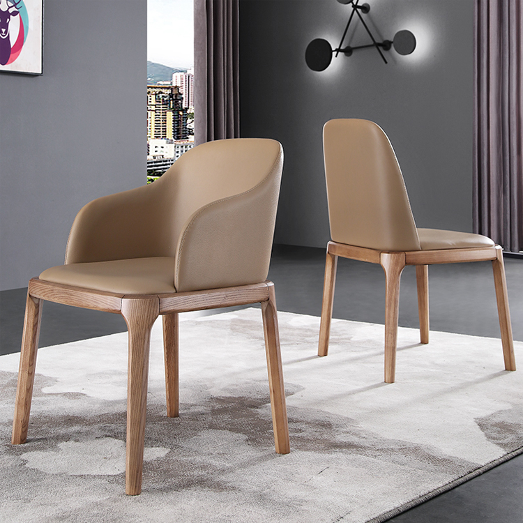 Wooden legs fashion new living room dining dining chair