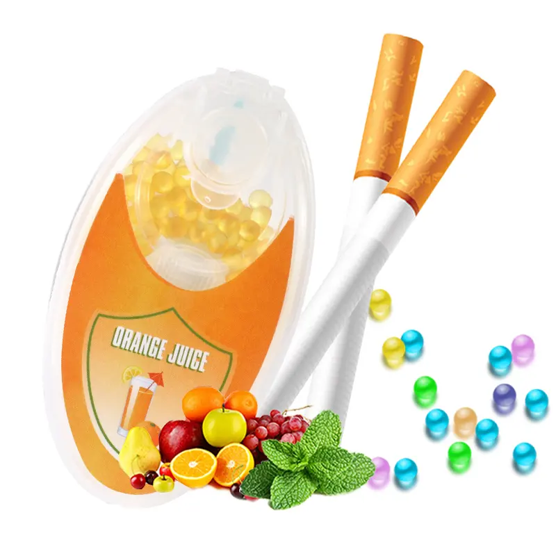 2022 hot sell flavor click cigarettes menthol filter tubes menthol capsule applicator lighter  beads ball pusher