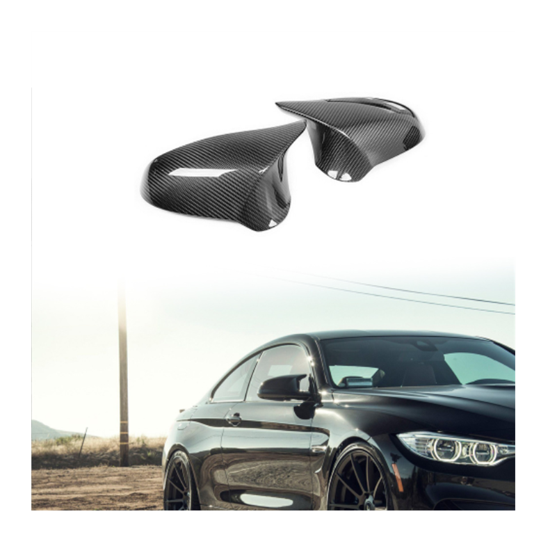 Автомобильные детали типа M, зеркальные крышки для BMW M3 Upgrade BMW F80 M3, колпачки для зеркал из углеродного волокна