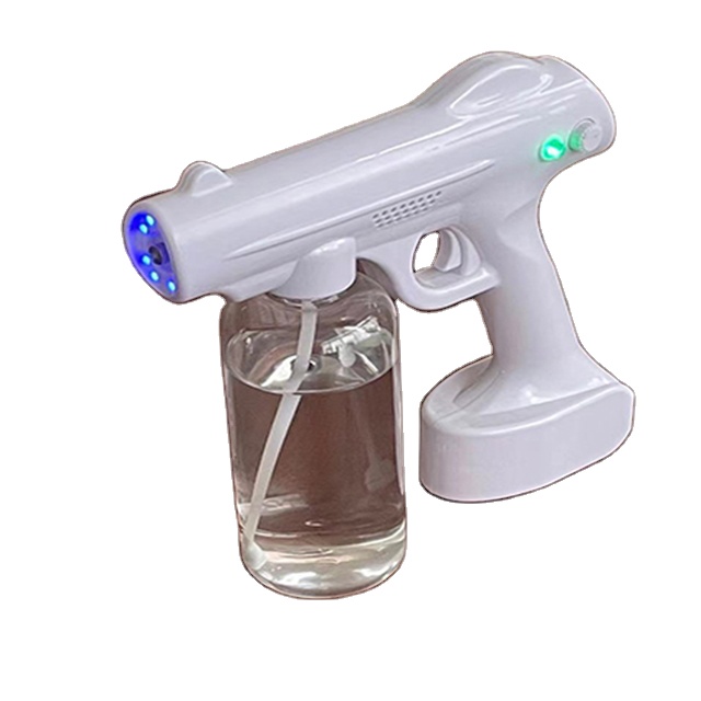 Blitzblue Portable cordless nano mist sprayer gun electric atomizer spray machine Blue ray disinfecting wireless nano spray gun