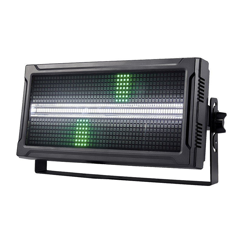 Professional Stage Lighting LED Stage Light Dmx512 Control 800w Rgb Full Color Atomic LED Strobe Light for Dj Club Party Stage