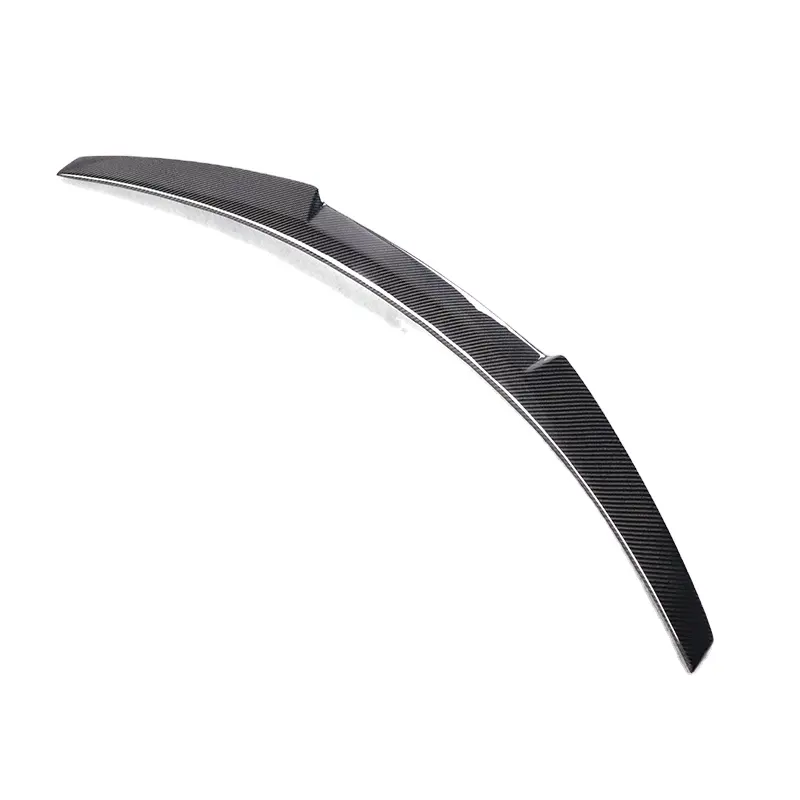 trunk ducktail lip wing spoiler carbon fiber rear car spoiler for bmw