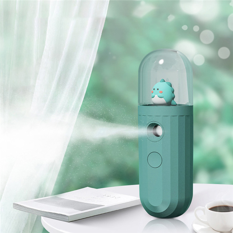 Professional USB Rechargeable Humidifier Portable Face Humidifier Instrument Spot Cleaner Spray Mister Nano Facial Steamer