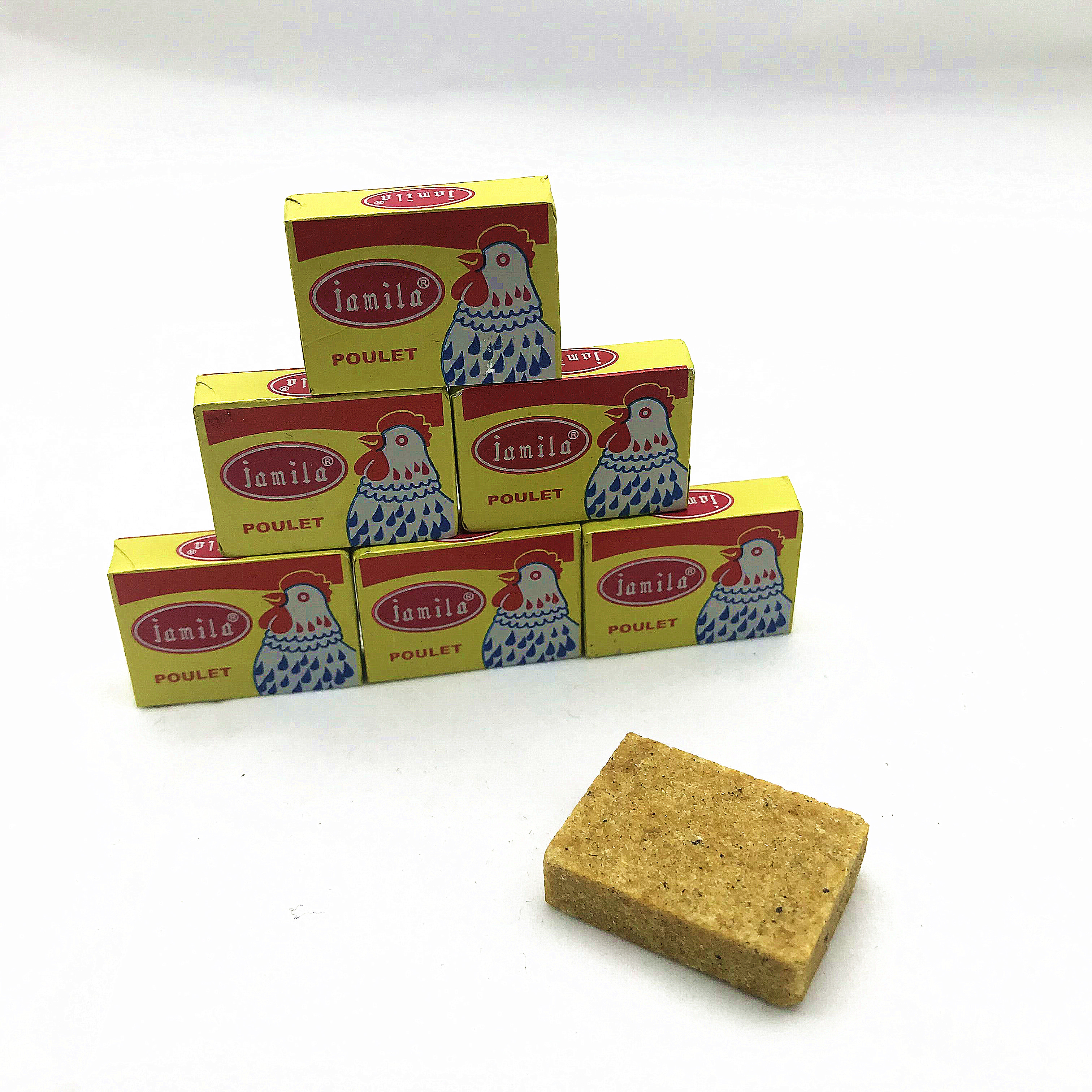 New Arrivals Chinese Factory Shrimp Chicken Pondu Bouillon Seafood 4g 10g Seasoning Powder Cube For African Halal Muslim Cook