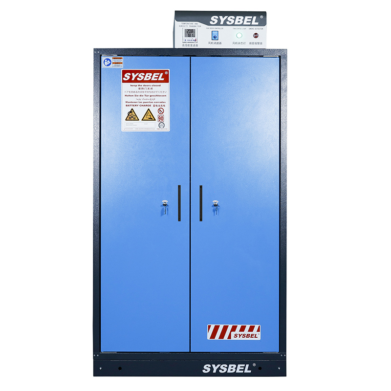 SYSBEL 90-min EN Fire-Resistant Safety Battery Charging Cabinets