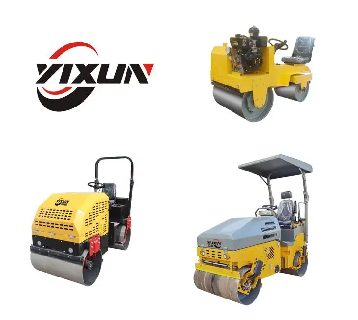 SC700 Hydraulic Ride-on Soil Compactor Price Mini Road Roller Compactor