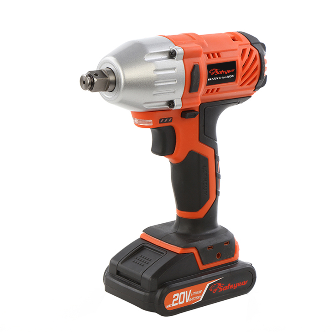 Impact Wrench Heavy Duty 20V 9.52MM Chuck Diameter Brushless Impact Wrench