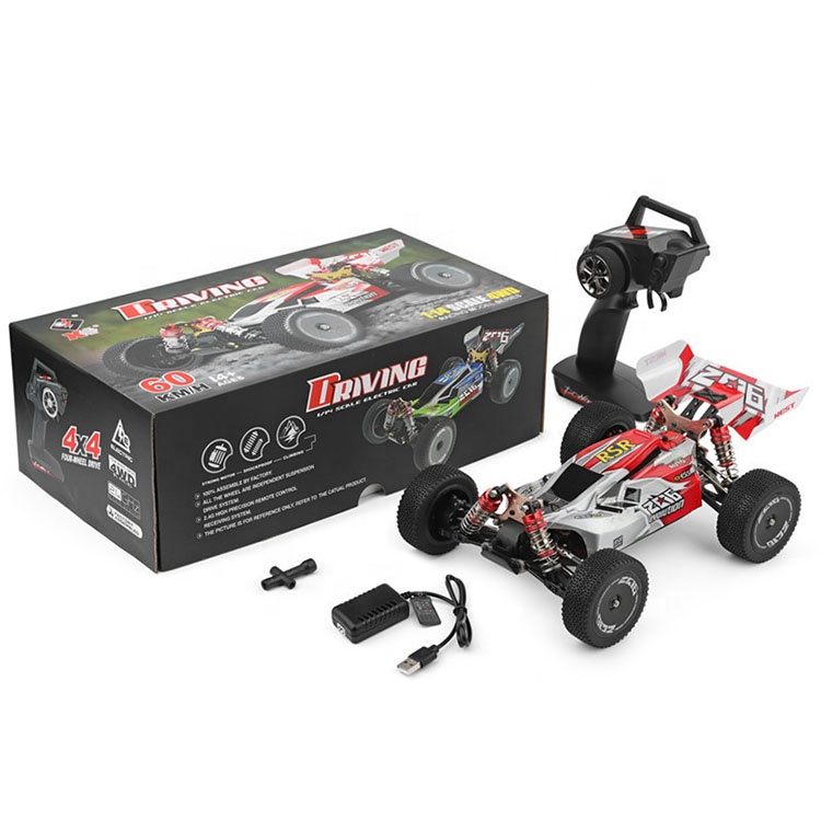 Wltoys 144001 2,4G гоночный RC автомобиль металлический конкурс шасси 4wd электрический RC формула Автомобиль Дистанционное управление игрушки для детей