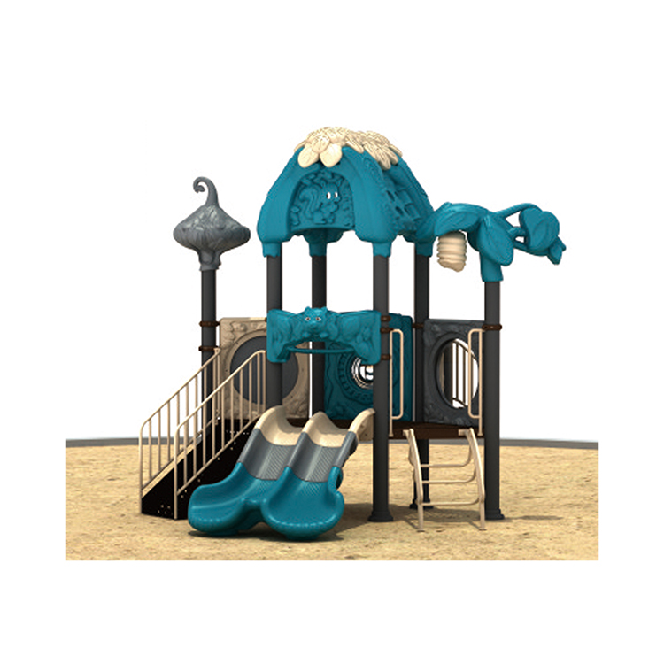 Eco-friendly outside playground multi-functional outdoor plastic baby playground games playsets for kids JMQ-1903102