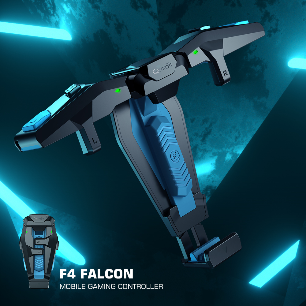 Игровой контроллер GameSir F4 Falcon, геймпад, подключи и работай для iOS/Android, Нулевая задержка для вызова нагрузки
