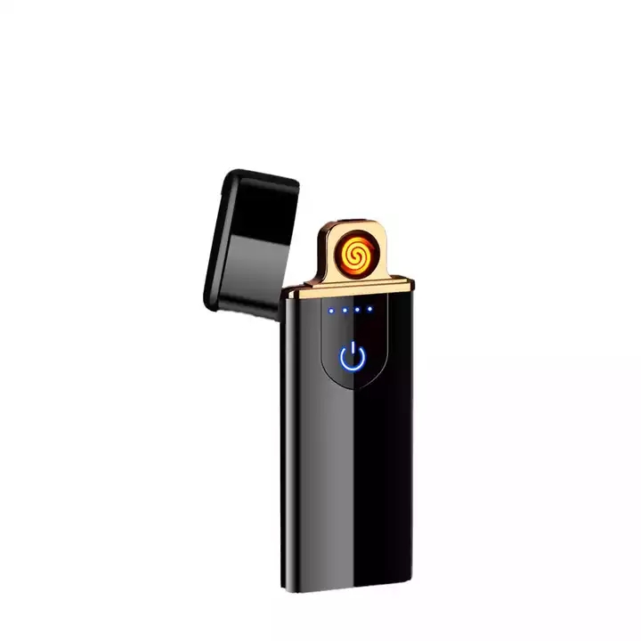 USB перезаряжаемая Зажигалка для сигарет курение умный датчик Зажигалка сигара