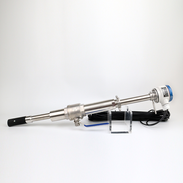 DN50 Waste Water Large Pipe Size Insertion Magnetic Flow Meter Compact Insertion Electromagnetic Flow Meter