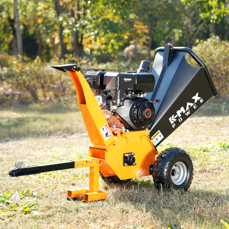 K-Maxpower 15HP мини-корпус 100 мм с бензиновым питанием CE 4 "Дешевая дробилка для дерева
