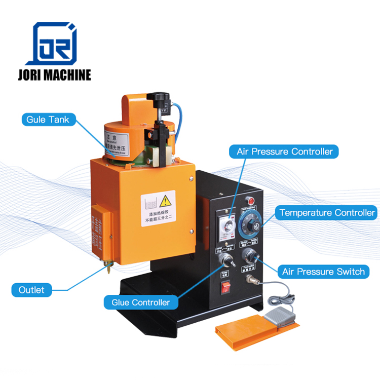 Selling Best Hot Melt Glue Machine Applicator Making For Shoes Hot Melt Glue System Line With Factory Direct Sale Price