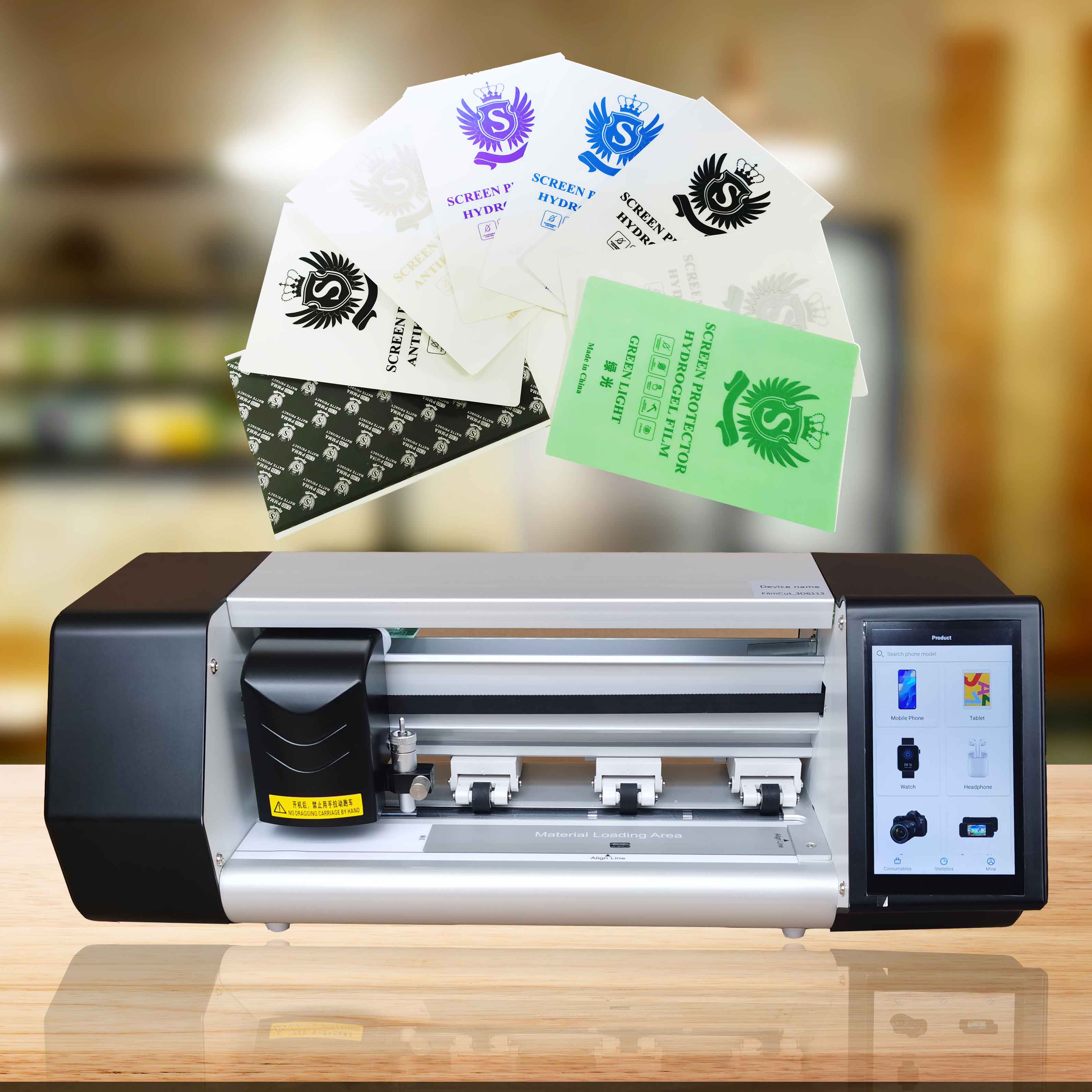 Low Power Portable TPU Screen Protector Laser Cutting Machine