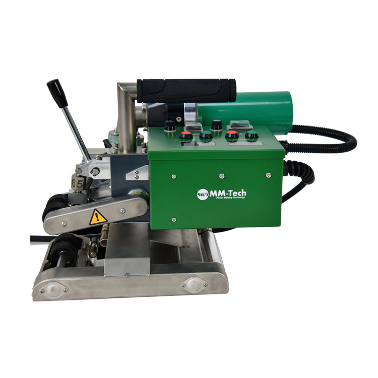 SWT-NS700 PP PE PVC 0.5-3mm Geomembrane Hot Air Welder 230V/2800W For Sealing Landfill And Biogas Digester Weight 7.5KG 50-620