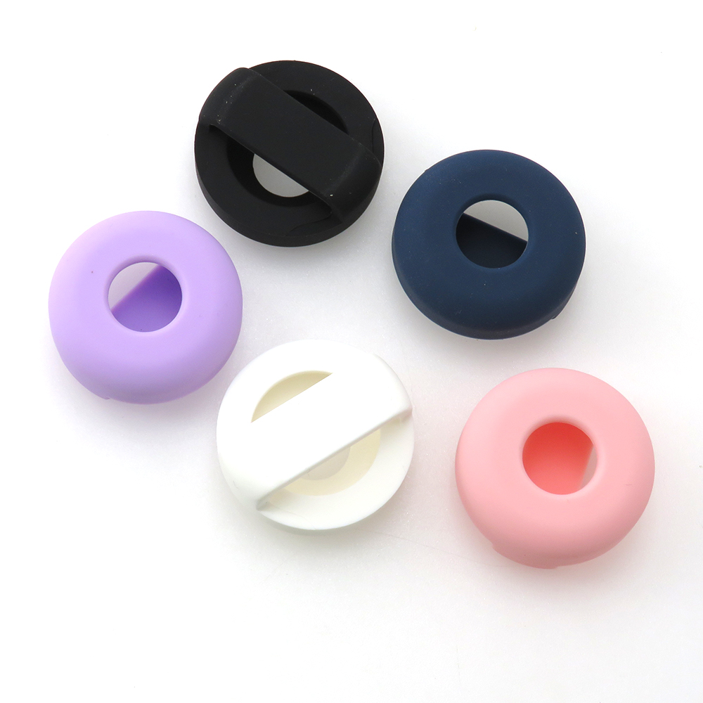 Silicone Tracker Device Pet Finder Dog Collar Protective Case Cover With Anti-Lost For Air Tags