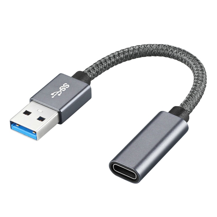 Кабель для зарядки USB 2,0, хорошее качество, низкая цена, usb-конвертер, usb-адаптер для передачи, тип A, штекер типа C, Женский кабель