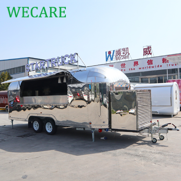 WECARE прицеп для еды мобильный ресторанный грузовик с CE EEC VIN