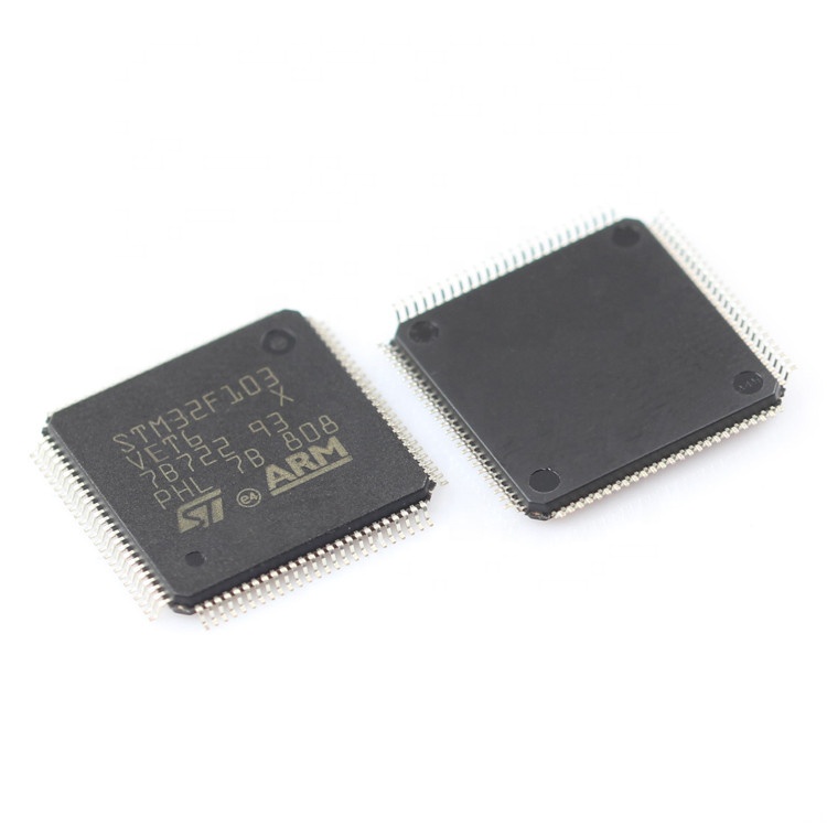 Электронные компоненты, продажа 32 бит Микроконтроллер ARM IC 72 МГц 512 Кб LQFP100 STM32F103VET6