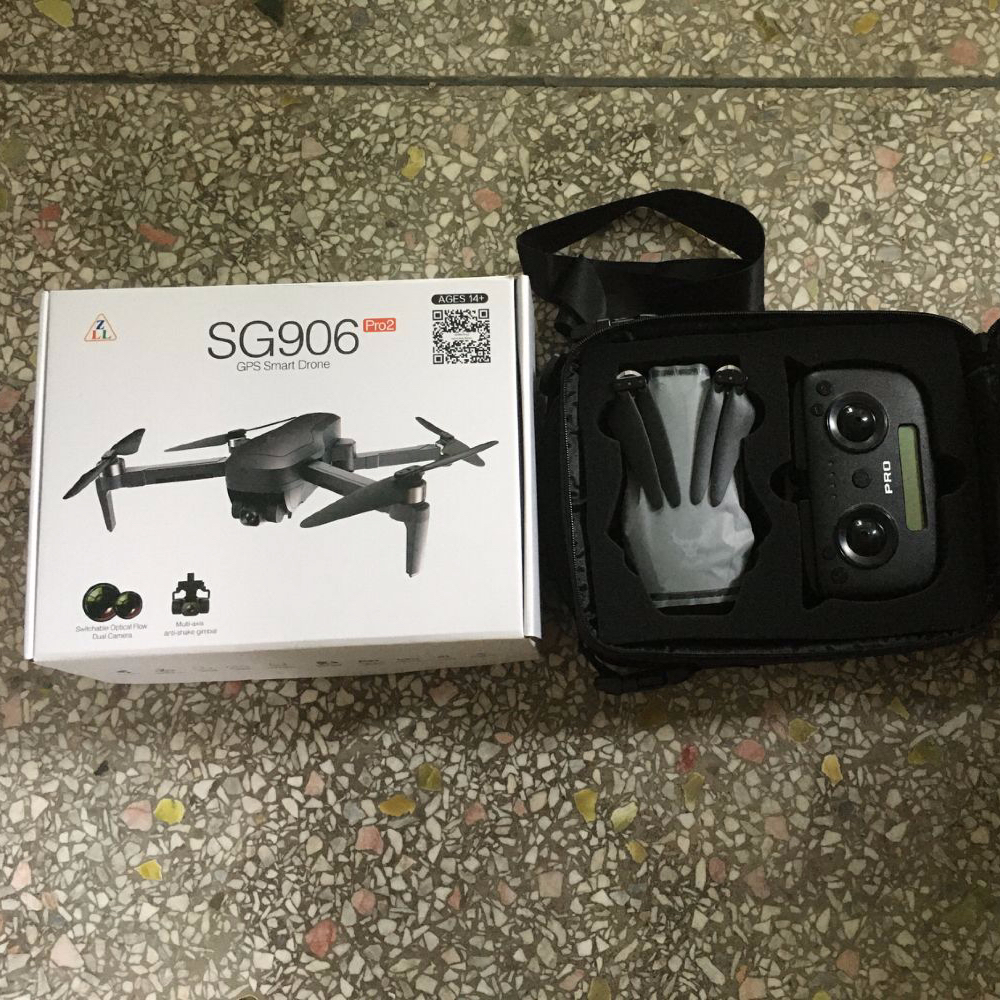 Дрон Радиоуправляемый SG906 PRO 2 /SG906 PRO, GPS, камера 4k, 1,2 км, 26 мин, VS l109