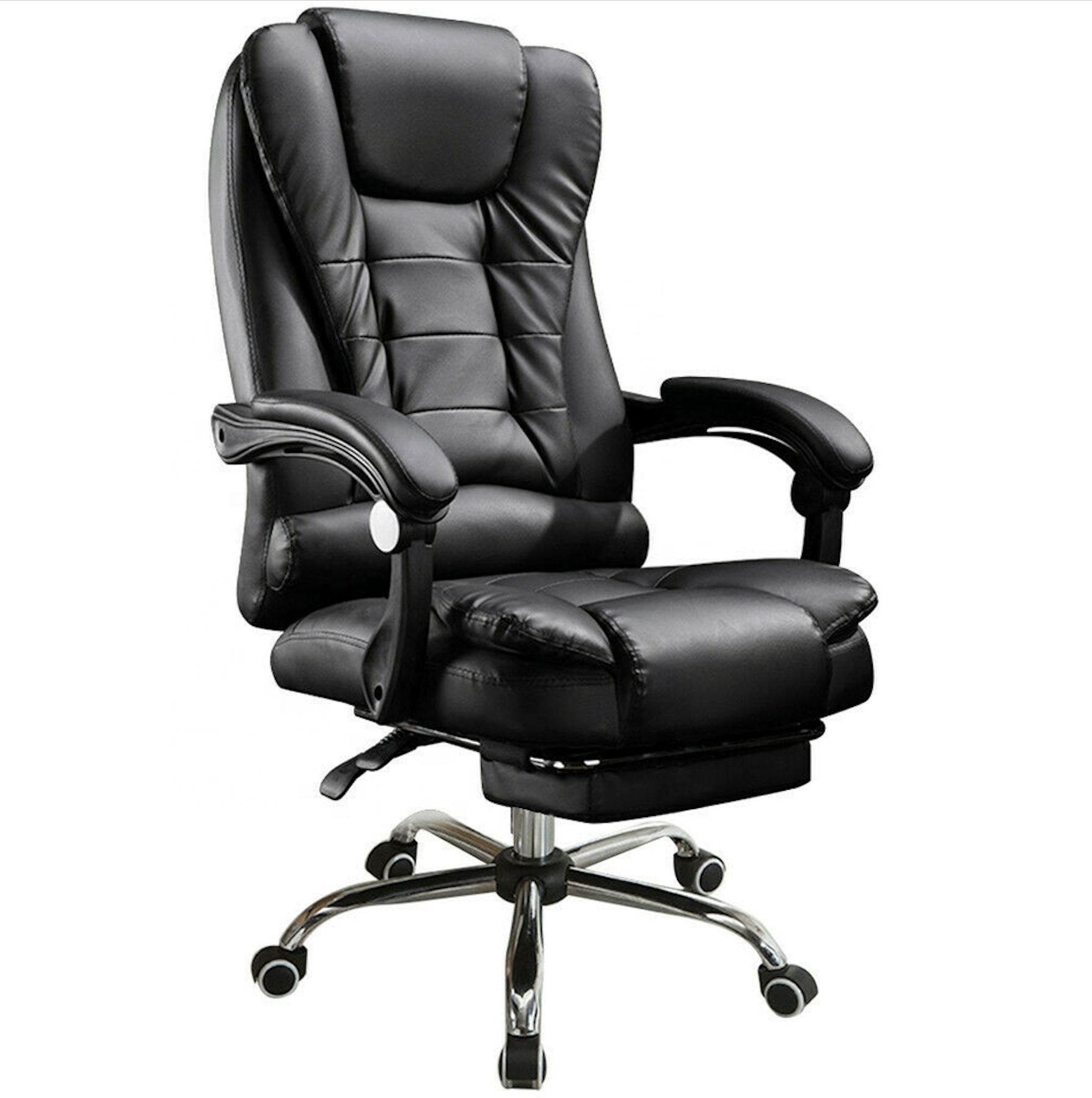 High Quality Modern Executive Ergonomic Massage Boss Desk Executive Furniture Luxury PU Leather Office Chair with footrest
